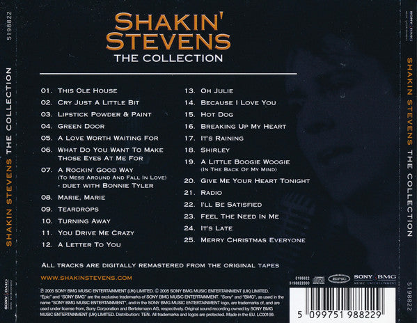 Shakin' Stevens : The Collection (CD, Comp, RM)