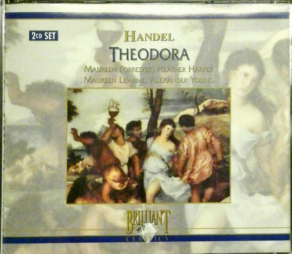 Georg Friedrich Händel –  Heather Harper, Maureen Forrester, Alexander Young, Edgar Fleet, John Lawrenson, English Chamber Orchestra, Johannes Somary, Amor Artis Chorale : Theodora (2xCD, RE)