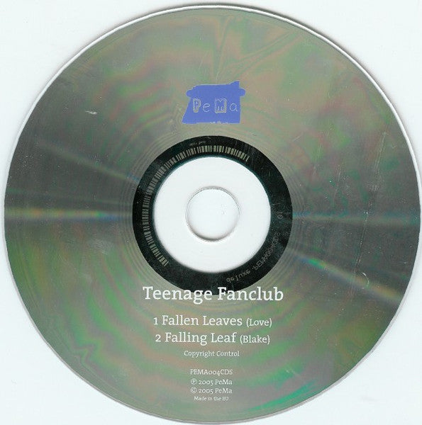 Teenage Fanclub : Fallen Leaves (CD, Single)