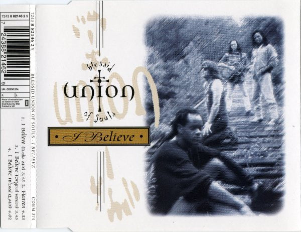 Blessid Union Of Souls : I Believe (CD, Single)