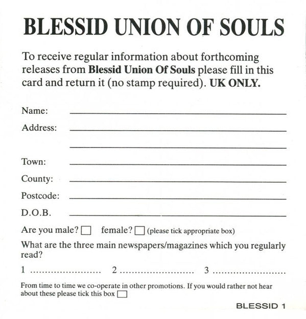 Blessid Union Of Souls : I Believe (CD, Single)