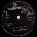 Paul McCartney : Take It Away (7", Single, Sol)