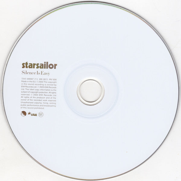 Starsailor : Silence Is Easy (CD, Album)