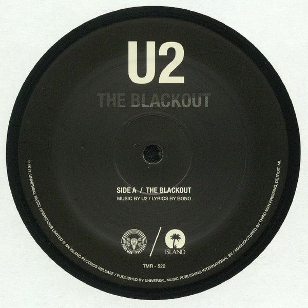 U2 : The Blackout (12", RSD, Single)