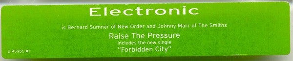 Electronic : Raise The Pressure (CD, Album)