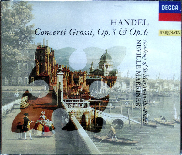Handel* - Academy Of St Martin-in-the-Fields*, Neville Marriner* : Concerti Grossi, Op. 3 & Op. 6 (3xCD, Comp, RE, RM)
