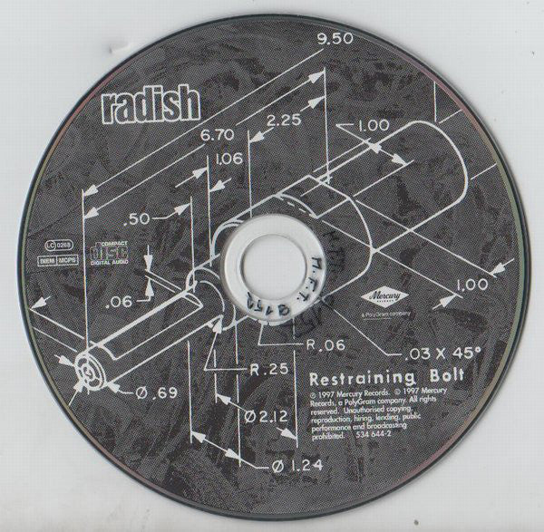 Radish : Restraining Bolt (CD, Album)