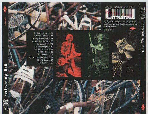 Radish : Restraining Bolt (CD, Album)