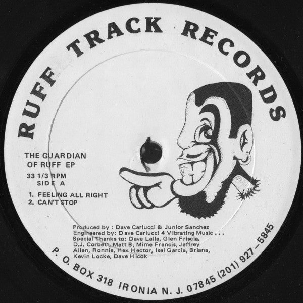 Dave Carlucci & Junior Sanchez : The Guardian Of Ruff EP (12", EP)