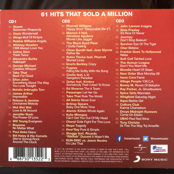 Various : Now That's What I Call A Million (3xCD, Comp)