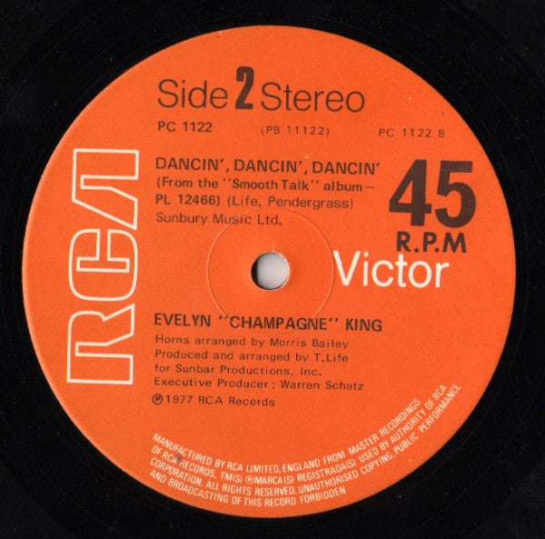 Evelyn King : Shame (12", Single, Ltd)