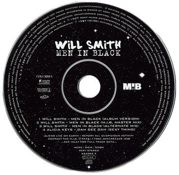 Will Smith : Men In Black (CD, Single, Ltd, CD2)