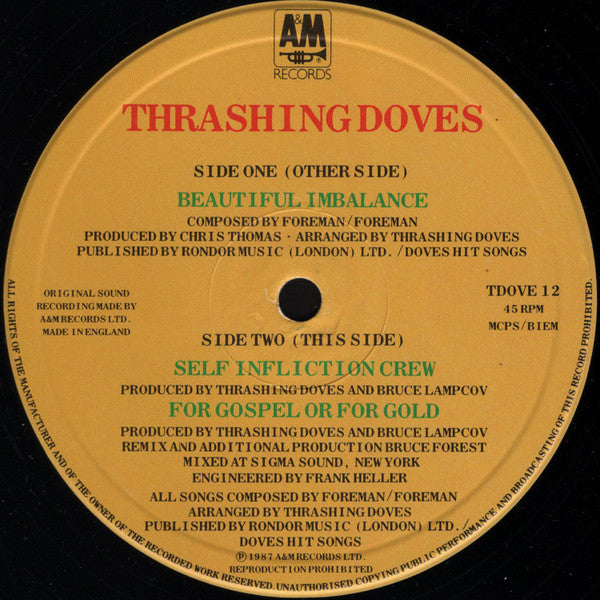Thrashing Doves : Beautiful Imbalance (12", Single)