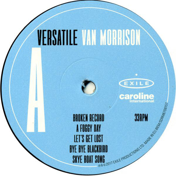 Van Morrison : Versatile (2xLP, Album)