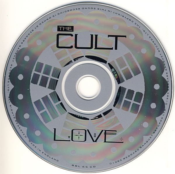 The Cult : Love (CD, Album, RE, RP)