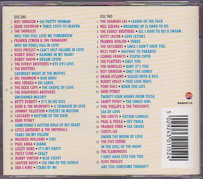 Various : 50 Of The Greatest Rock 'N' Roll Love Songs (2xCD, Comp)