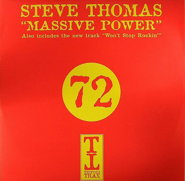 Steve Thomas : Massive Power / Won't Stop Rockin' (12")