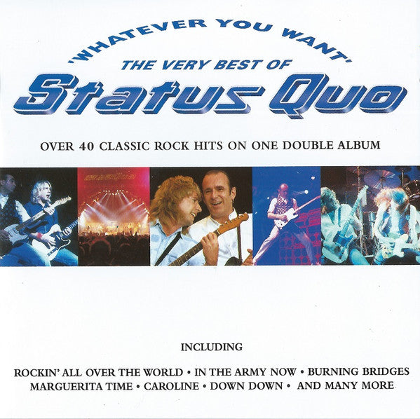 Status Quo : Whatever You Want (The Very Best Of Status Quo) (2xCD, Comp, PMD)