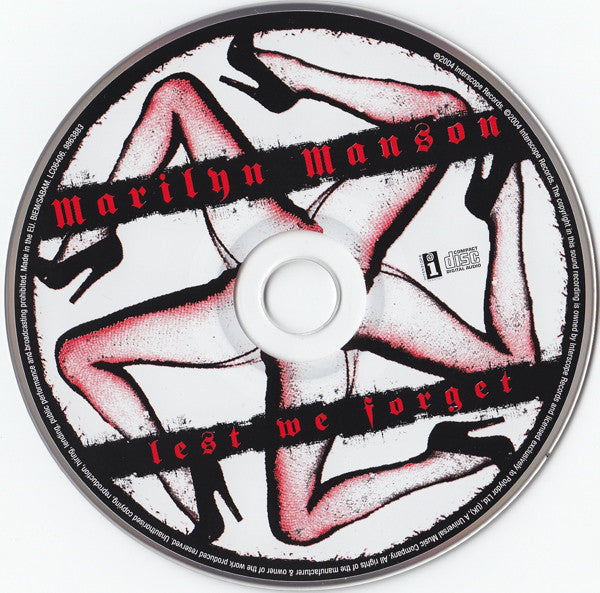 Marilyn Manson : Lest We Forget - The Best Of (CD, Comp, Spe)