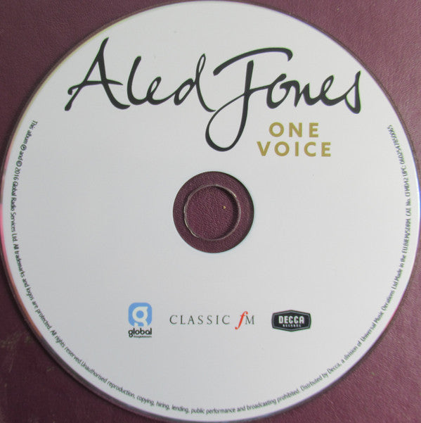 Aled Jones : One Voice (CD, Album)