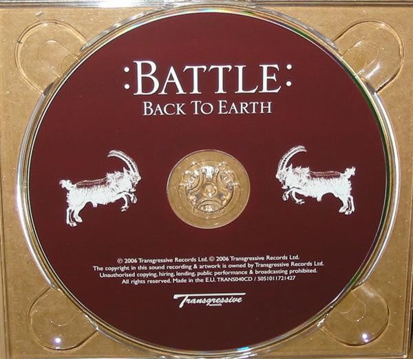 Battle (2) : Back To Earth (CD, MiniAlbum)