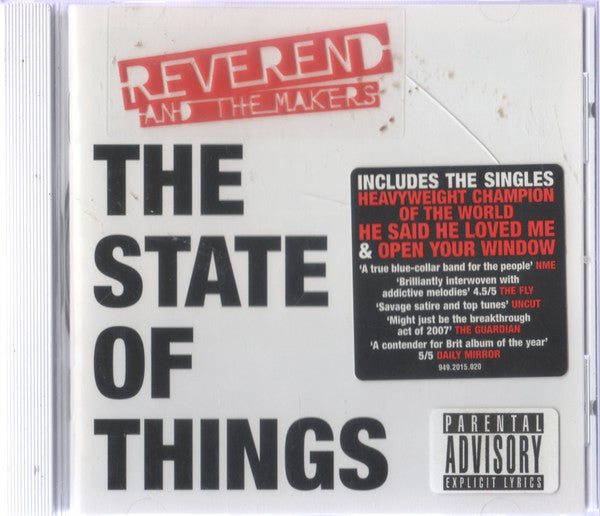 Reverend And The Makers : The State Of Things (CD, Album)