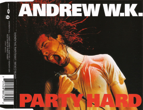 Andrew W.K. : Party Hard (CD, Single, Enh)