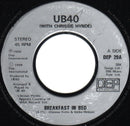 UB40 With Chrissie Hynde : Breakfast In Bed (7", Single, Sil)