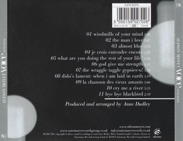 Alison Moyet : Voice (CD, Album, Ltd)