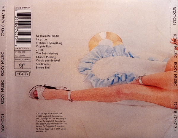 Roxy Music : Roxy Music (HDCD, Album, RM, RP)