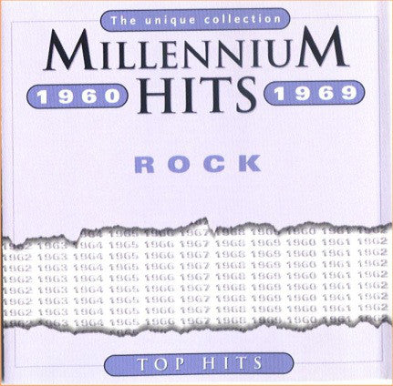 Various : Millennium Hits 1960-1969 Rock (CD, Comp)