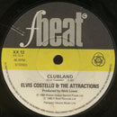 Elvis Costello & The Attractions : Clubland / Clean Money / Hoover Factory (7", Single, Mat)