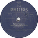 Dusty Springfield : I Only Want To Be With You (7", Single, Blu)