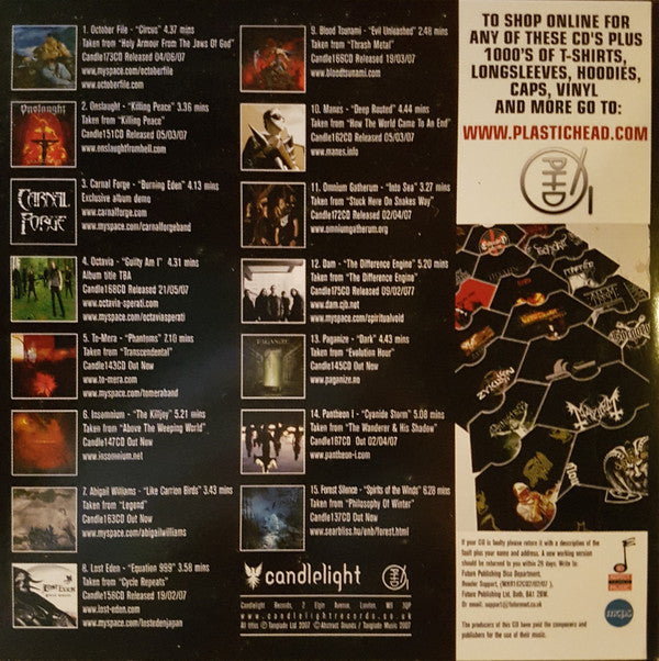 Various : Candlelight Label Sampler 2007 (CD, Comp, Smplr)