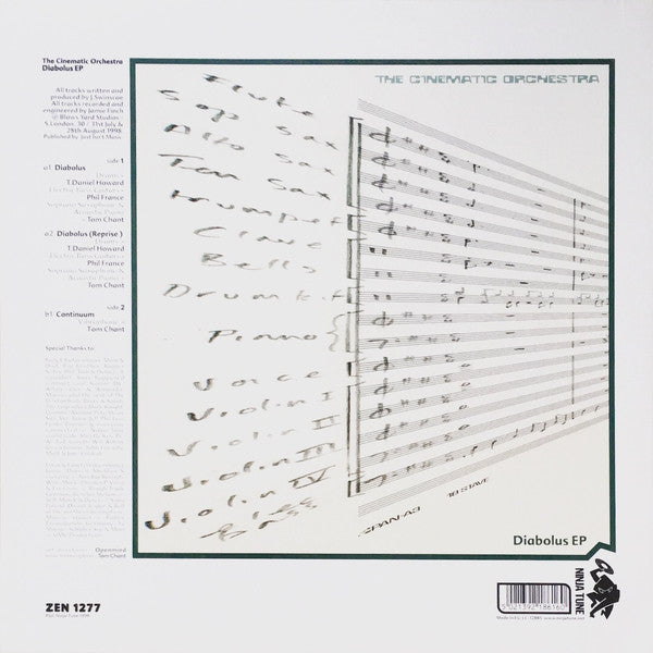 The Cinematic Orchestra : Diabolus EP (12", EP)