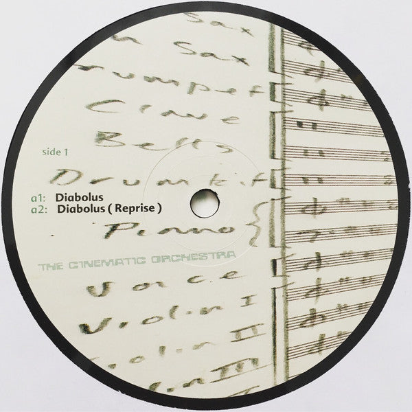 The Cinematic Orchestra : Diabolus EP (12", EP)
