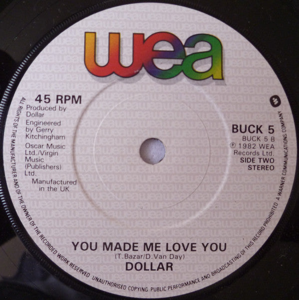 Dollar : Give Me Some Kinda Magic (7", Single)