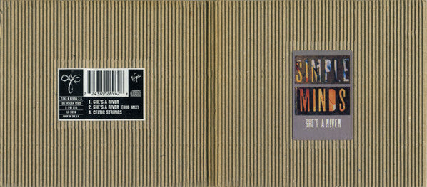 Simple Minds : She's A River (CD, Single, Cor)