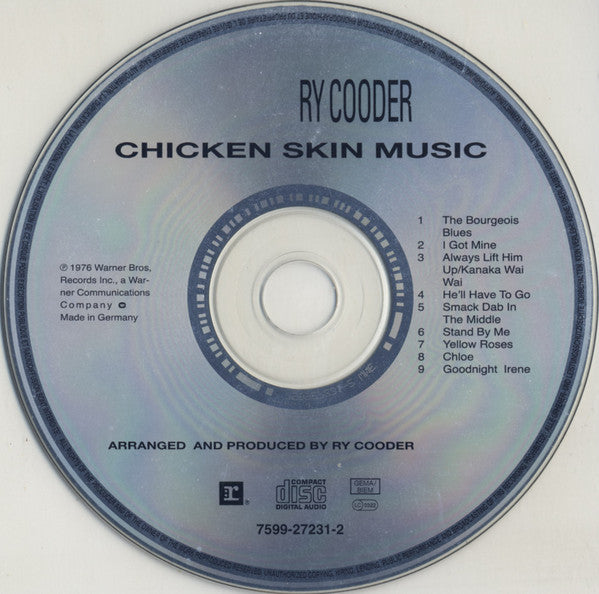 Ry Cooder : Chicken Skin Music (CD, Album, RE)