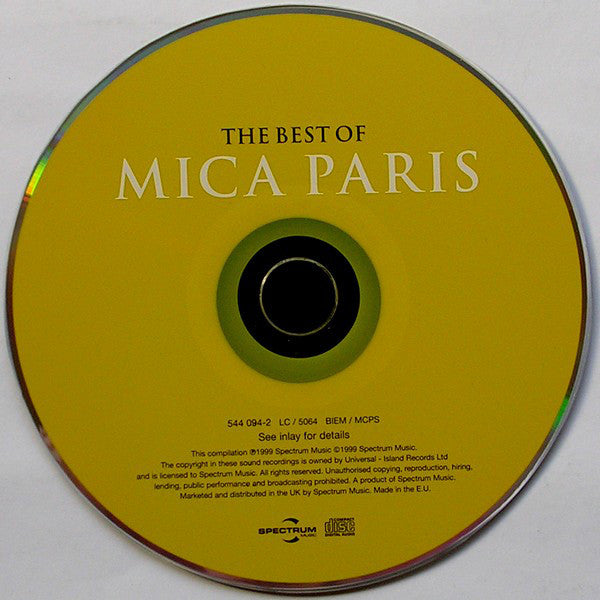 Mica Paris : The Best Of Mica Paris (CD, Comp)