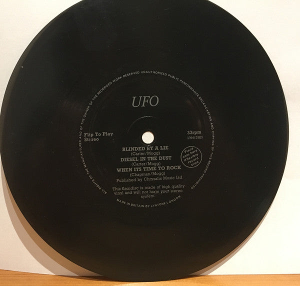 UFO (5) : Blinded By A Lie (Flexi, 7", S/Sided, Smplr)