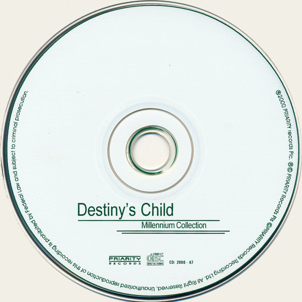 Destiny's Child : Millenium Collection (CD, Comp, Unofficial)