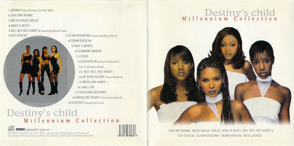 Destiny's Child : Millenium Collection (CD, Comp, Unofficial)