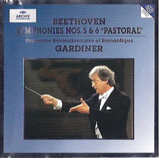 Ludwig van Beethoven - Orchestre Révolutionnaire Et Romantique, John Eliot Gardiner : Symphonies Nos. 5 & 6 "Pastoral" (CD, Album)