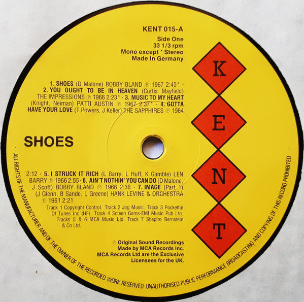 Various : Shoes (LP, Comp, Mono)