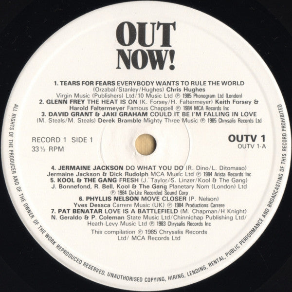 Various : Out Now! (2xLP, Comp)