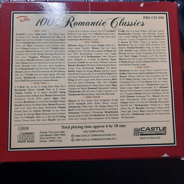 Various : 100 Romantic Classics Volume One (CD, Comp)