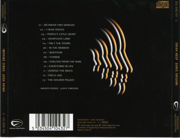 Uriah Heep : Sonic Origami (CD, Album, Ltd)