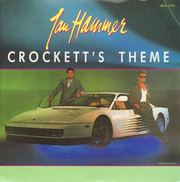 Jan Hammer : Crockett's Theme (7", Single)