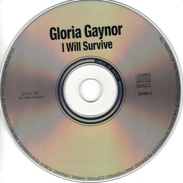 Gloria Gaynor : I Will Survive (CD, Comp)